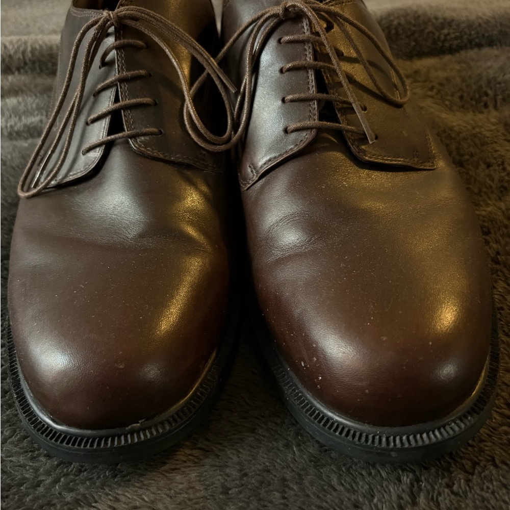 Dunham Dark Brown Men's Oxfords